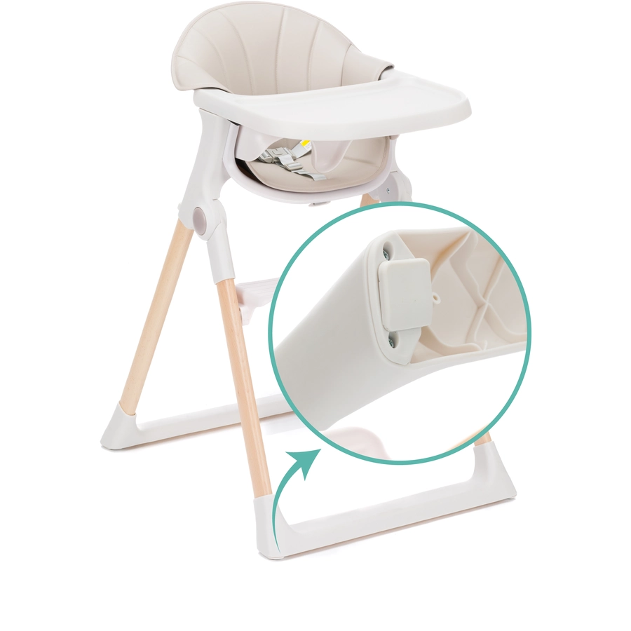 Scaun de masa Fillikid Noah 2 in 1, Crem - imagine 5