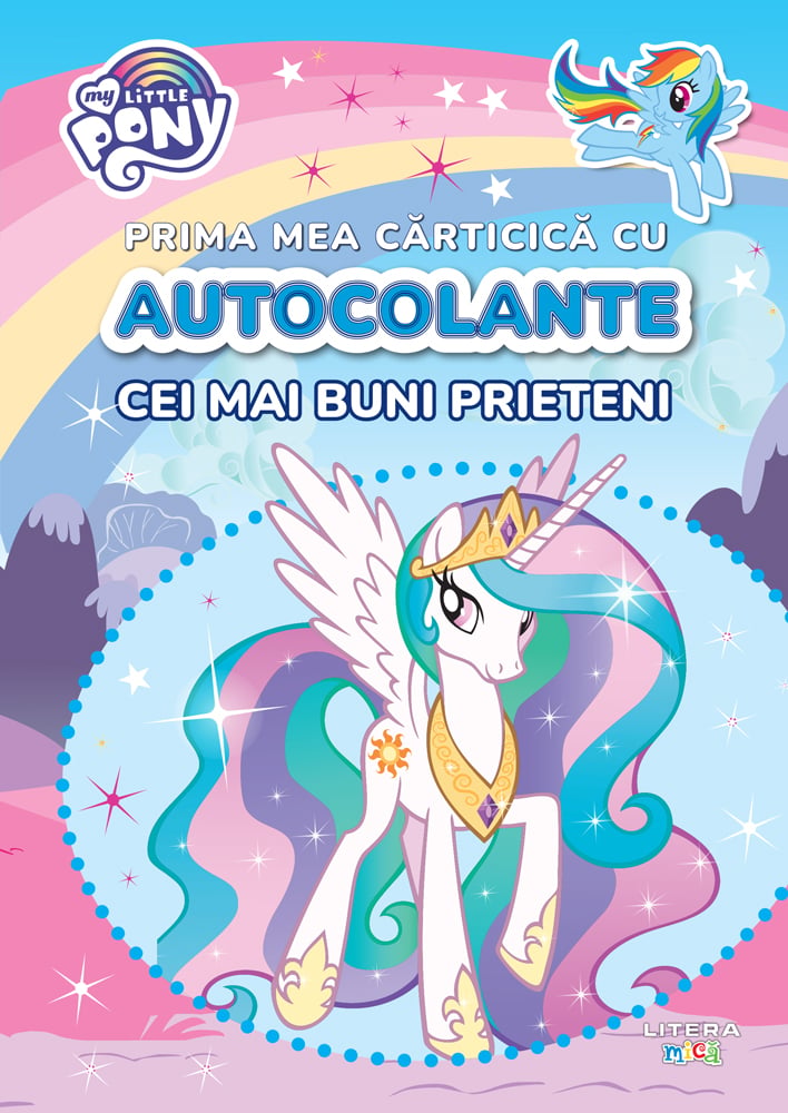 My Little Pony - Carticica cu autocolante, Litera