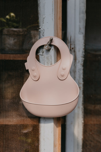 Bavetică Bibs Blush pentru Diversificare | Impermeabilă - imagine 4