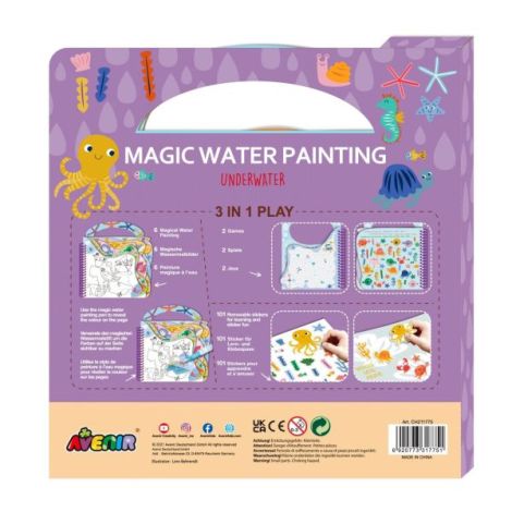 Carte Pictat cu Apa Avenir - Fără Mizerie, Portabilă - imagine 2
