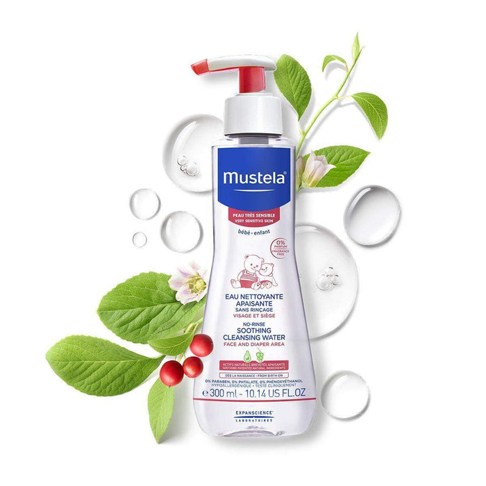 Gel Curățare Calmant Mustela, Piele Sensibilă, 300ml - imagine 2