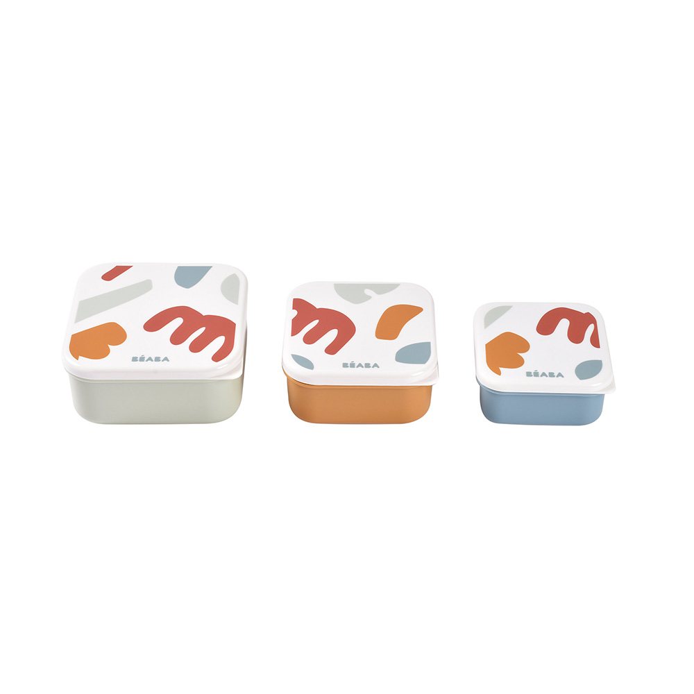 Caserole gustari Beaba Playful - 3 buc - imagine 4