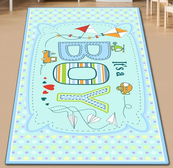 Covor Antiderapant Its a Boy Chilai 150x200 cm - imagine 2