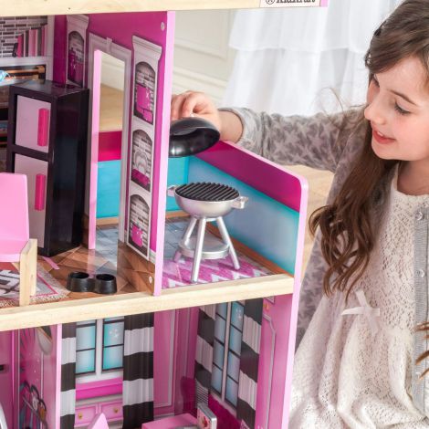 Casuta de Papusi Shimmer Mansion KidKraft - imagine 9