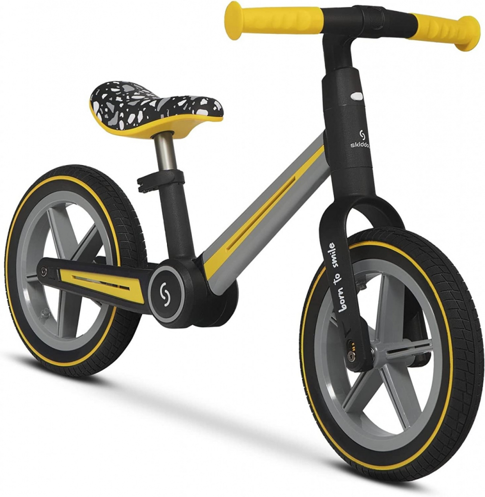 Bicicleta Skiddou Ronny Yellow 12" Pliabila - imagine 8