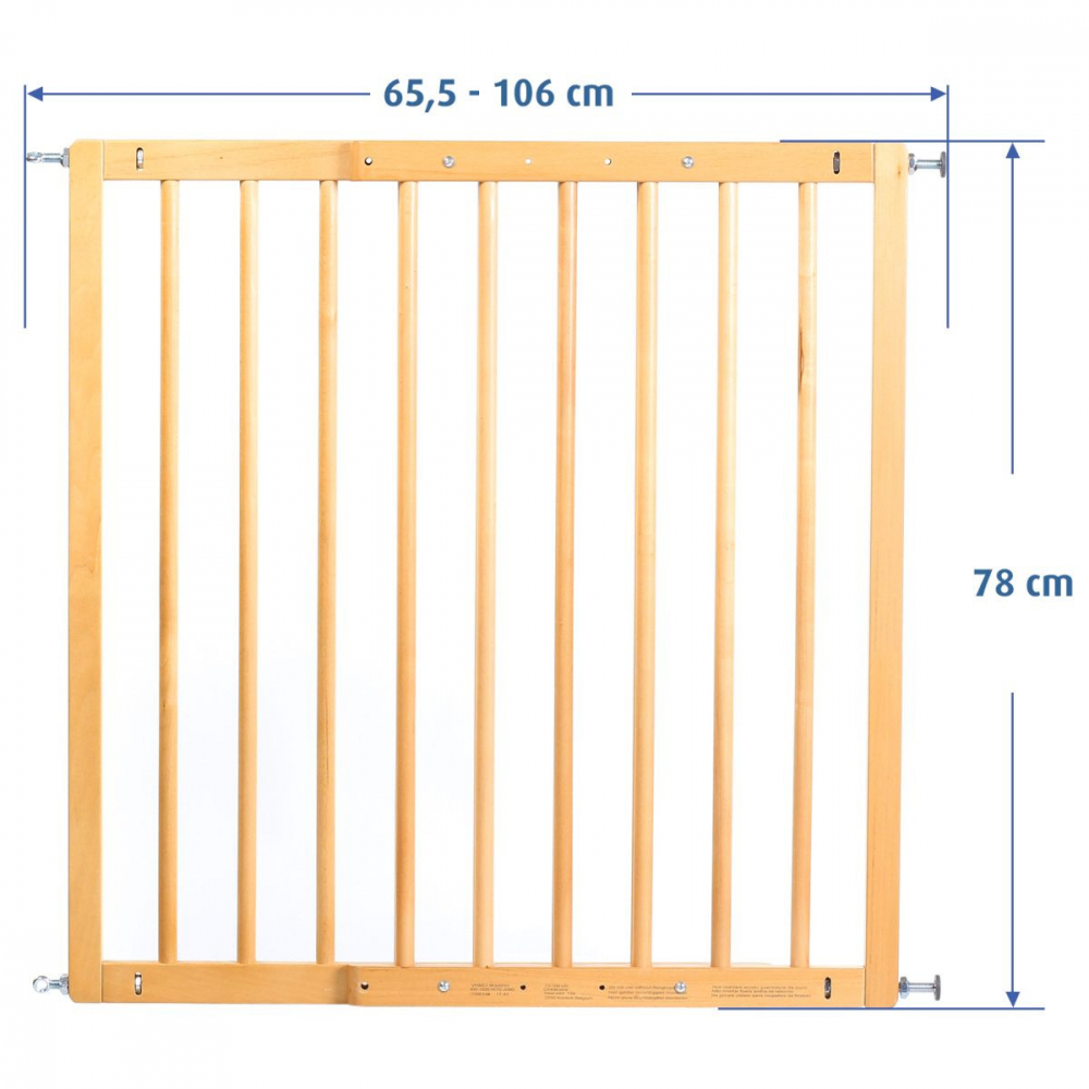 Poarta Siguranta Reer Wood | Reglabila 65-106cm - imagine 7