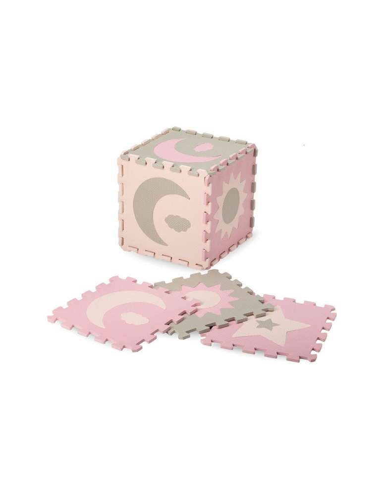 Covoras joaca MoMi Nebe Pink 93x93 cm - imagine 2
