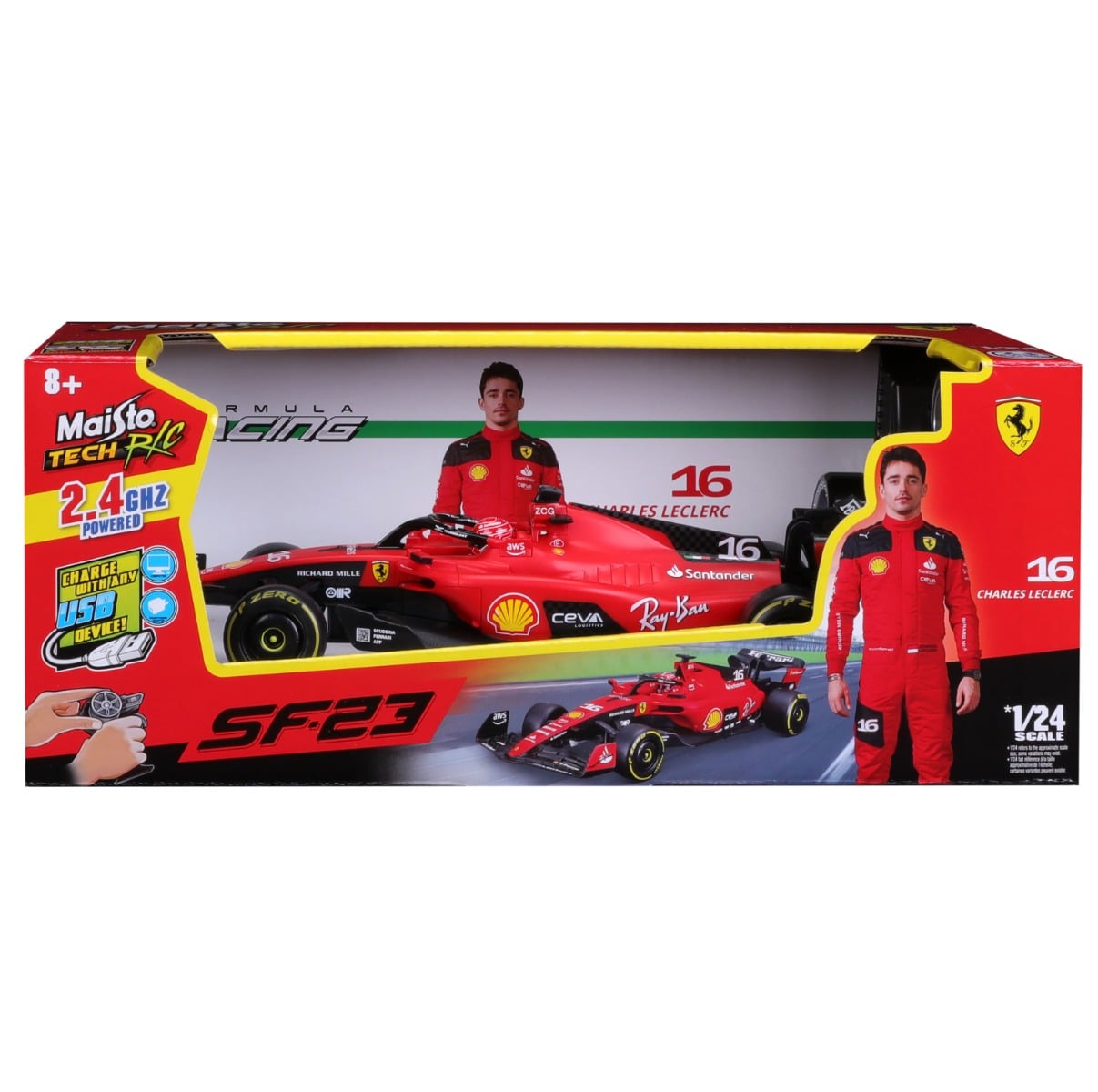 Maisto Tech Ferrari SF23 F1 1:24 RC