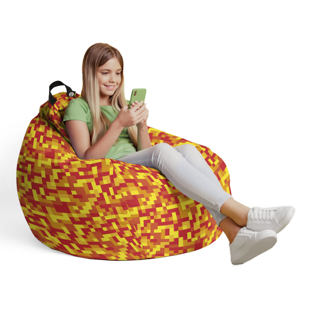 Husa Bean Bag Minecraft Foc | Updeco - imagine 4