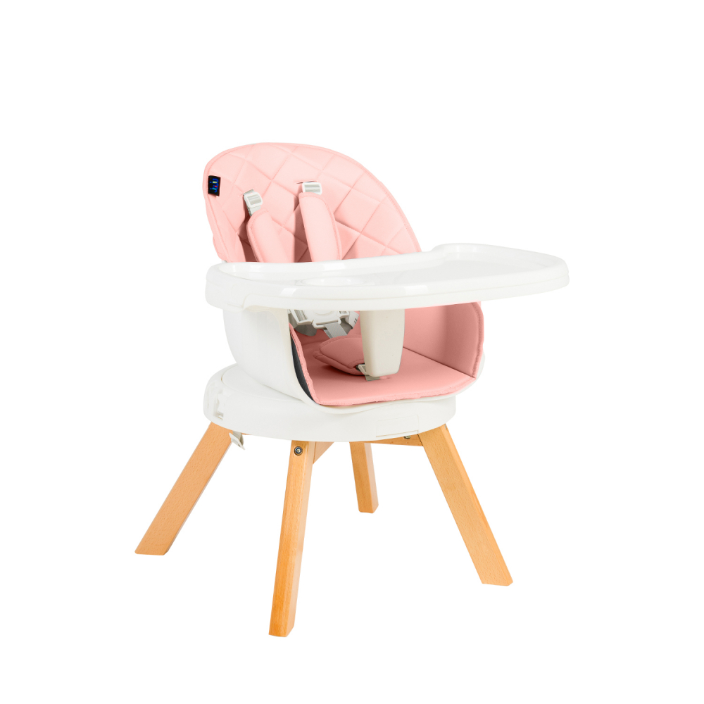 Scaun 3 in 1 Juju EatTwist Pink - Transformabil - imagine 2