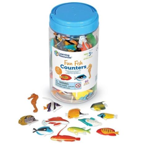 Learning Resources Set Sortat Pești, 60 Piese - imagine 4