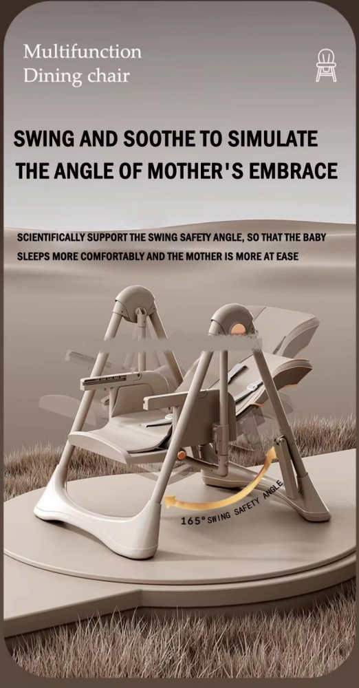 Scaun Little Mom 3-in-1 ergonomic, pliabil - imagine 7