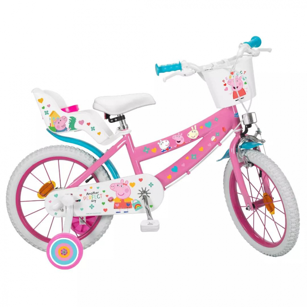 Bicicleta Toimsa Peppa Pig 16" cu Cosulet - imagine 6