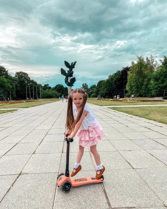 Trotineta Scoot and Ride Highwaykick 3 LED Peach - imagine 3