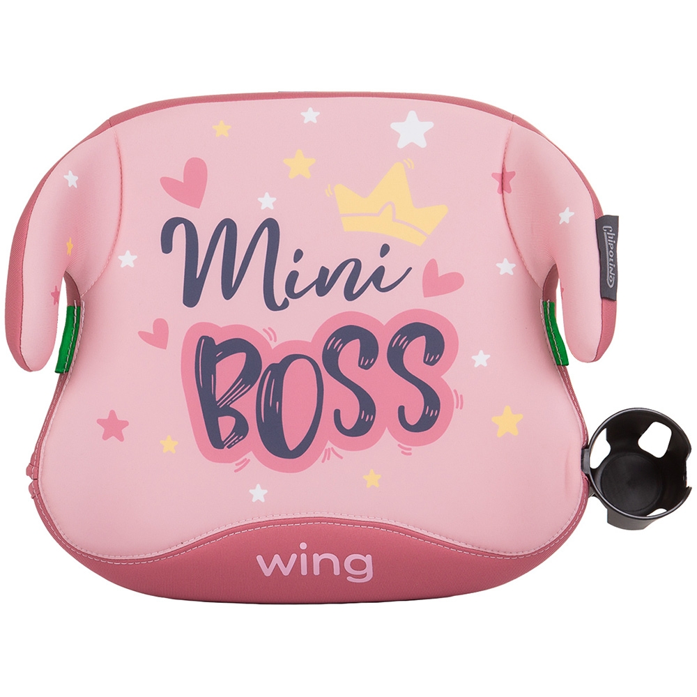 Înălțător Chipolino Wing I-Size Pink, Isofix - imagine 3