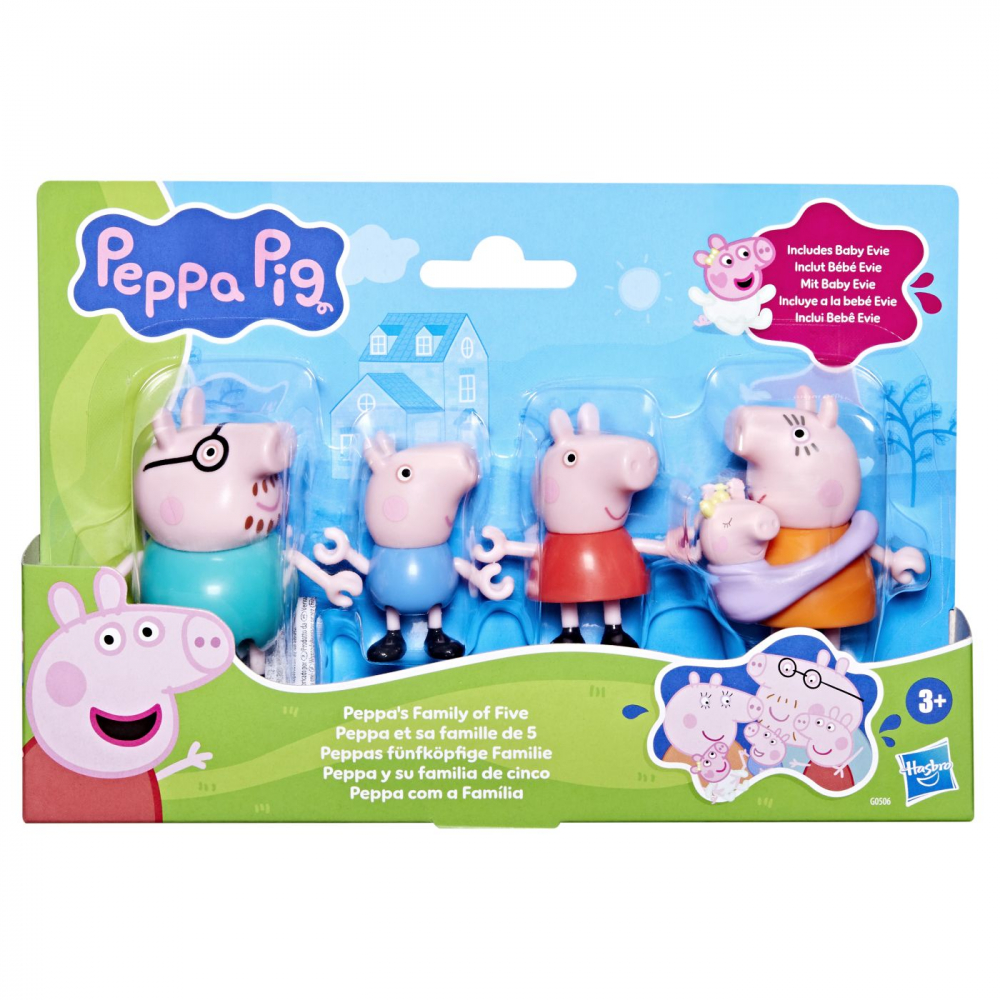 Set Figurine Familie Peppa Pig Hasbro - Joc Creativ