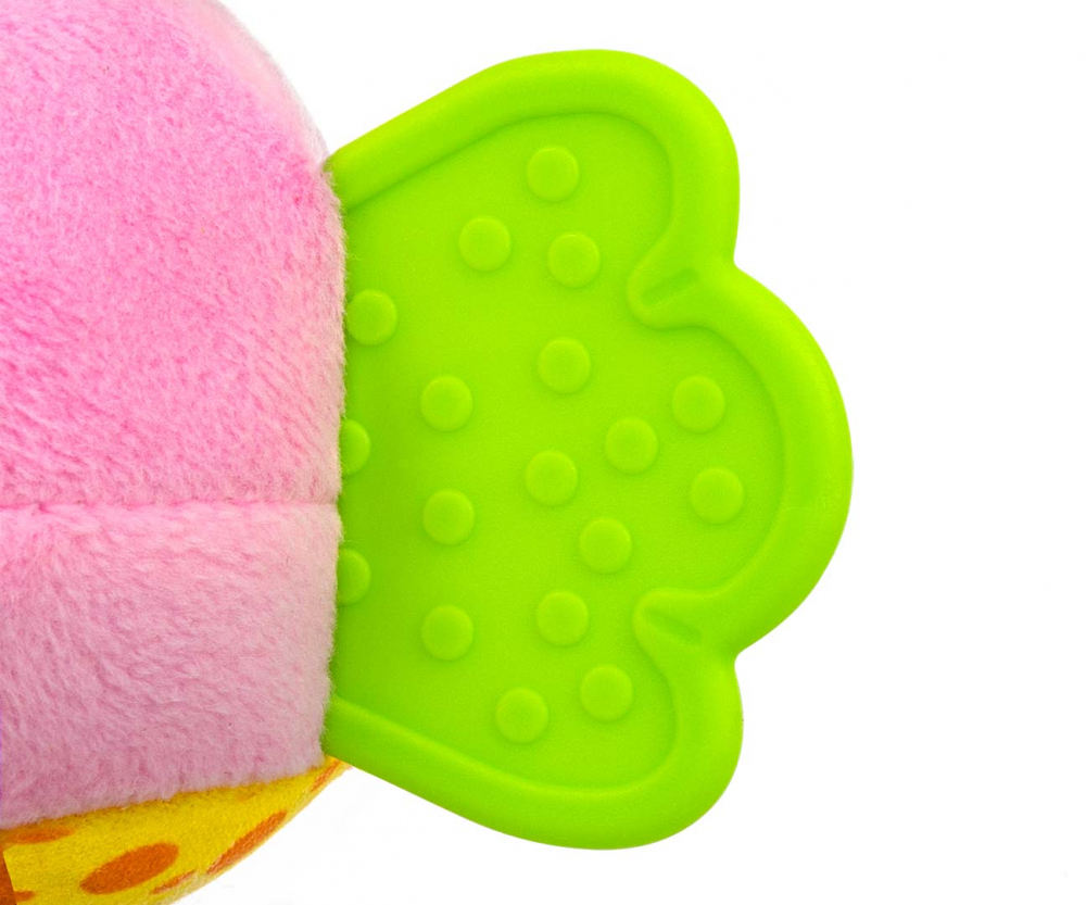 Jucarie Plus Baby Fish Pink Milly Mally Agățat - imagine 3