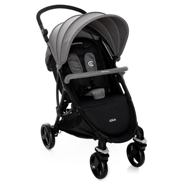 Cărucior Coto Baby Loca Grey - Sport și Confort - imagine 8