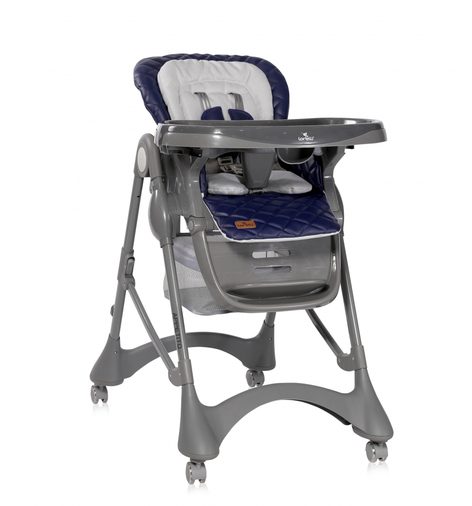 Scaun de masă reglabil Lorelli Appetito Dark Blue - imagine 2