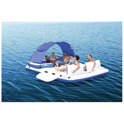 Saltea Insulă Plutitoare Bestway Tropical Breeze - imagine 3