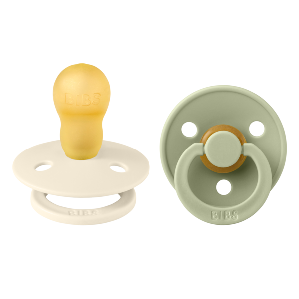 Set 2 Suzete Bibs Colour Latex, Tetină Rotundă, 18 luni+ - imagine 4