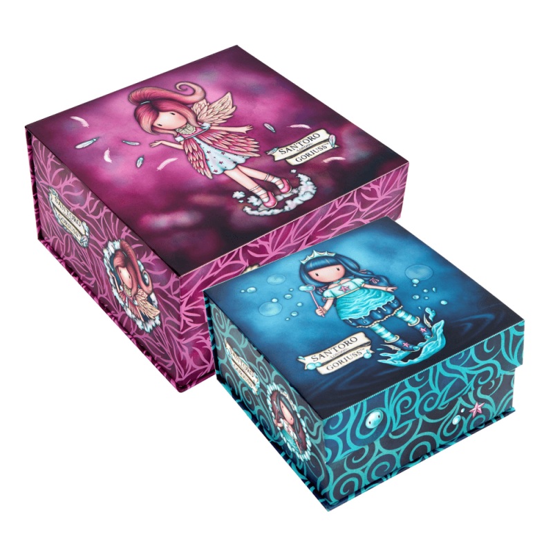 Set 2 Cutii Depozitare Santoro Gorjuss | Organizare Elegantă - imagine 7