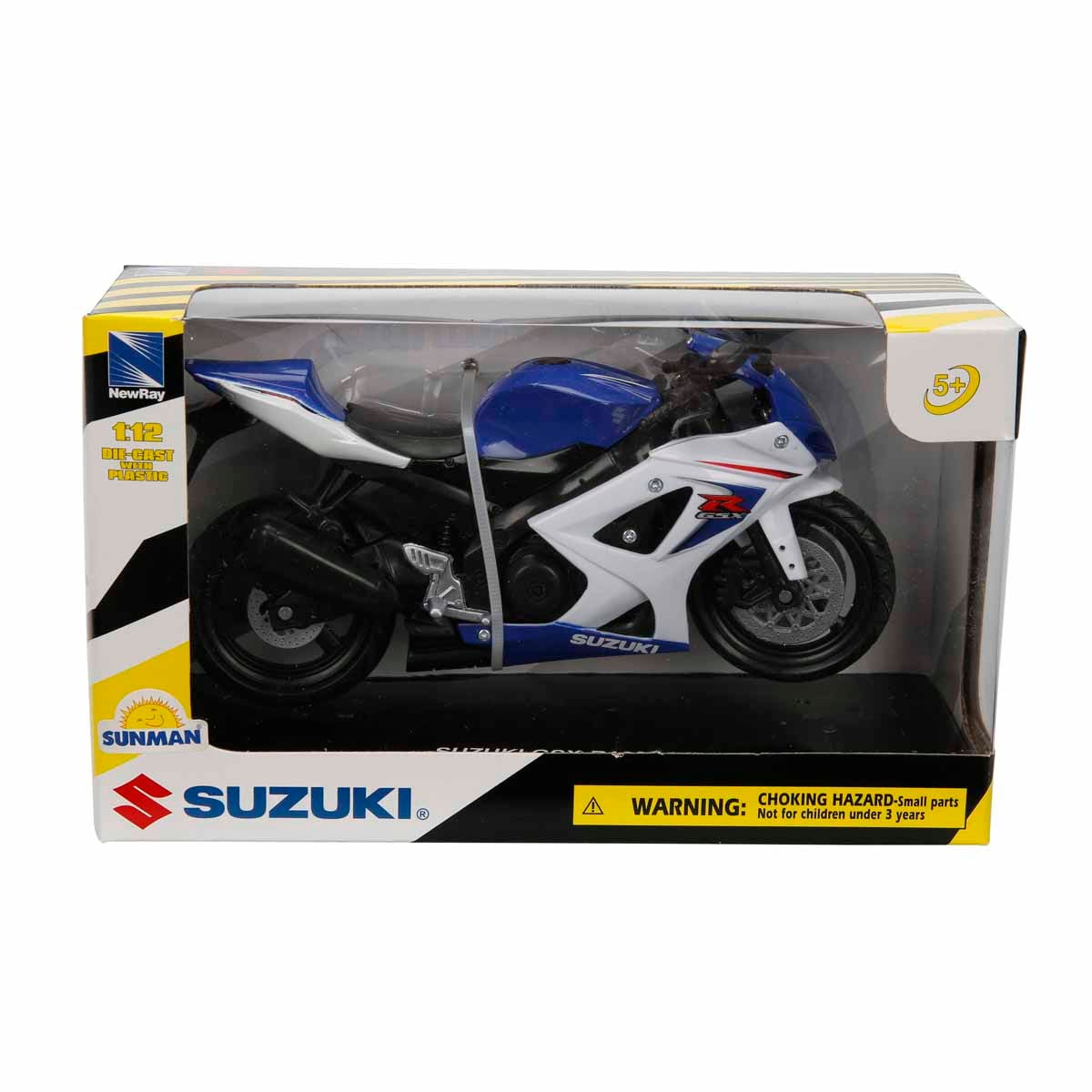 Motocicleta Suzuki GSX-R 1:12 New Ray Metal