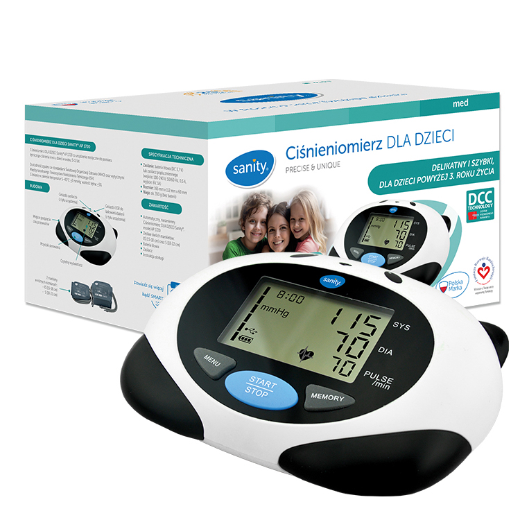 Tensiometru Copii Sanity AP 1720 | Design Panda 3-12 Ani - imagine 4