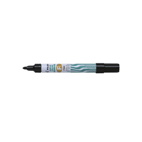 Marker Permanent Pilot 1.0 mm, Vârf Rotund, Negru