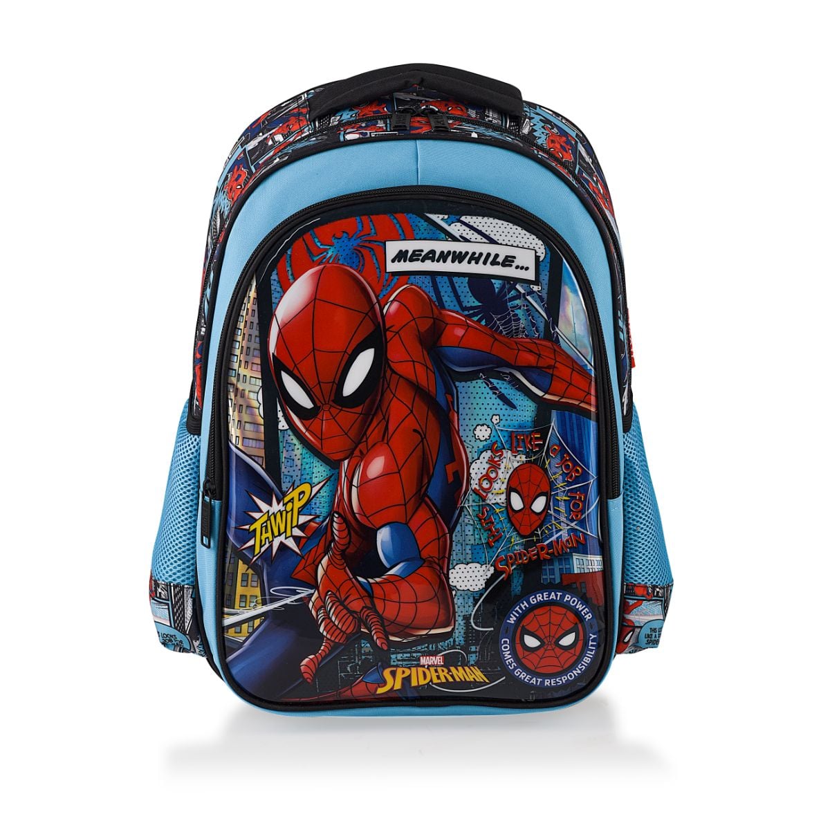 Ghiozdan Spiderman cu 2 Compartimente Meanwhile