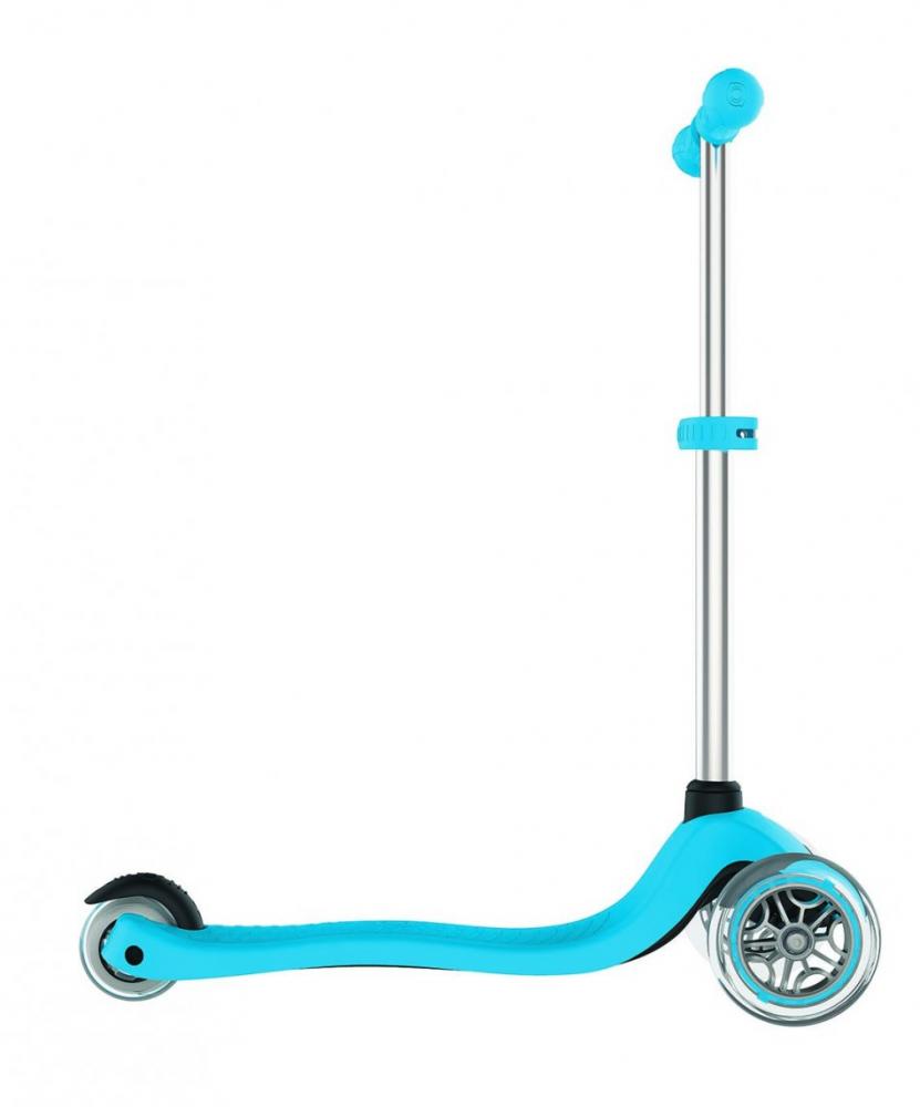 Trotineta Globber Primo Sky Blue LED 3 Roti - imagine 4