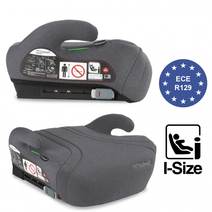 Kidwell Bono Grey - Inaltator auto cu ISOFIX sigur - imagine 6