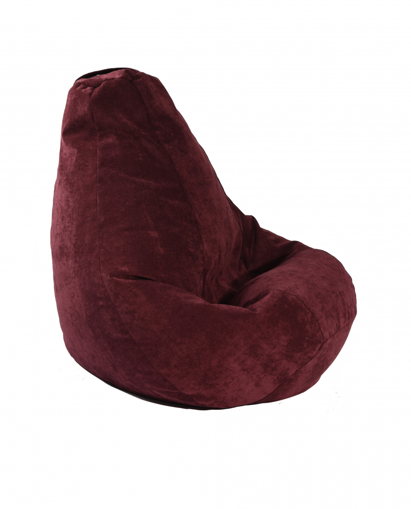Fotoliu Pufrelax Nirvana Hobbit Velvet Marsala - imagine 5