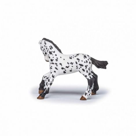 Papo Manz Appaloosa Negru - Figurina Premium - imagine 6