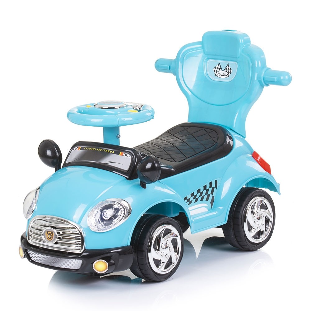 Chipolino Super Car Masinuta Impins cu Maner si Sunete - imagine 2