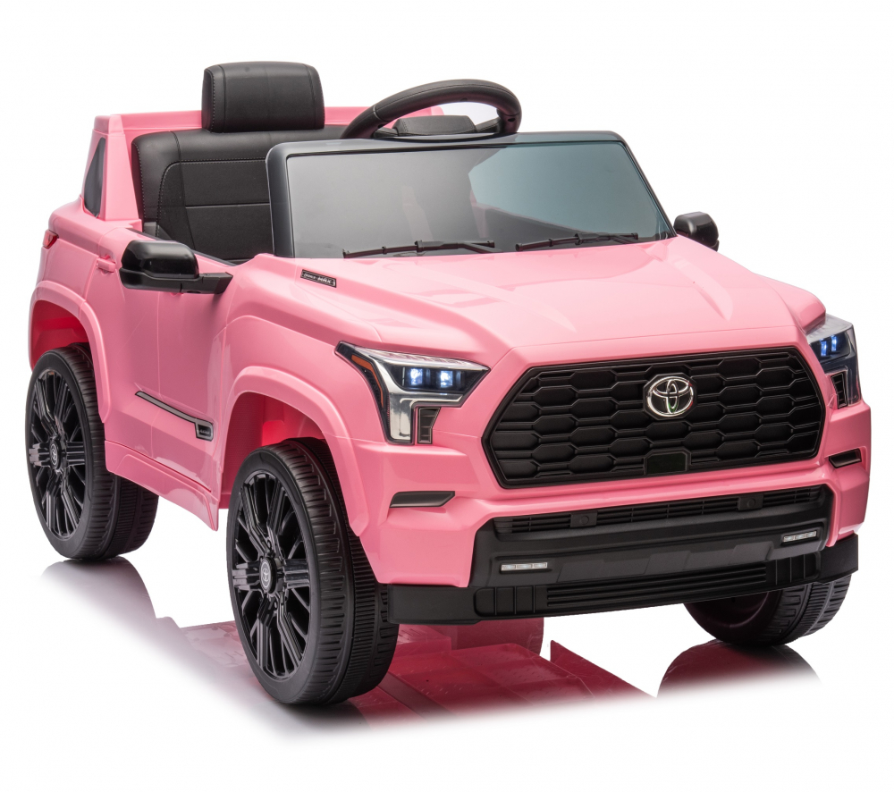 Toyota Sequoia Pink 50W - Masinuta Electrica Copii - imagine 2