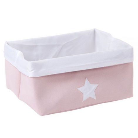 Childhome Cos Depozitare Pliabil Roz 40x30x20cm
