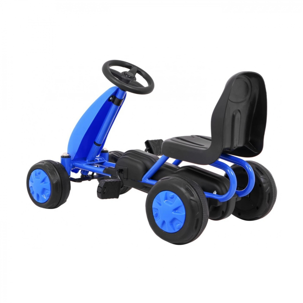 Kart Pedale Ramiz Blue - Aventură Sigură pentru Copii - imagine 3