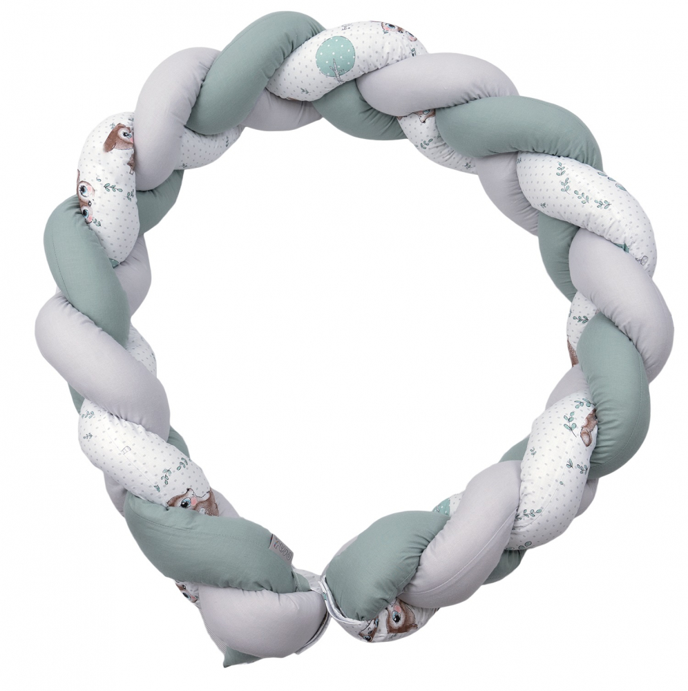 Aparatoare Patut Amy Bumper Caprioara - imagine 3