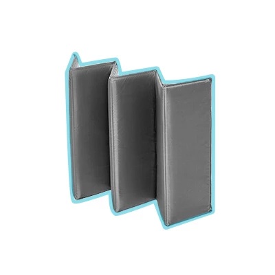 Patut Calatorie Kidnort Light Gray - Portabil - imagine 10