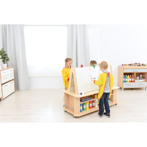 Sevalet Dubla Fata Moje Bambino pentru 4 Copii - imagine 2