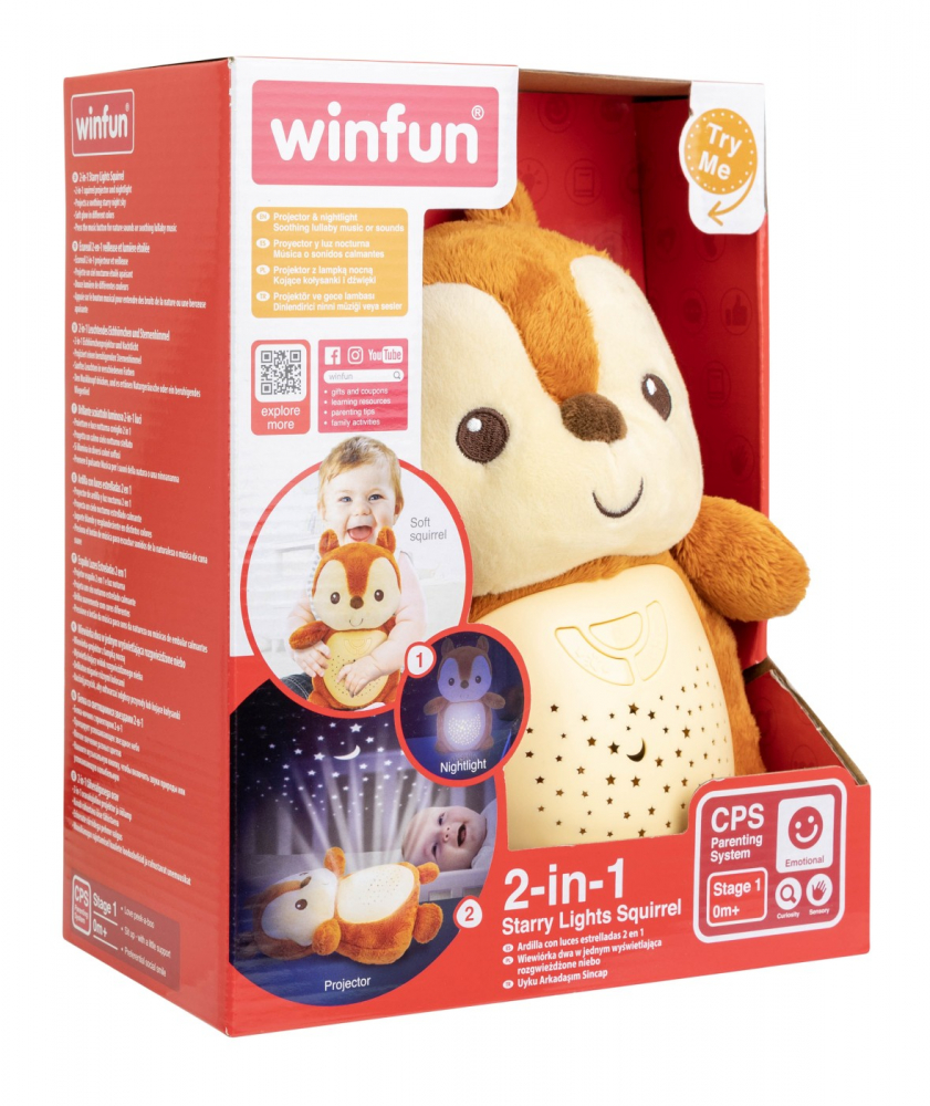 Proiector Veghe Winfun Veverita pentru Somn Linistit - imagine 8