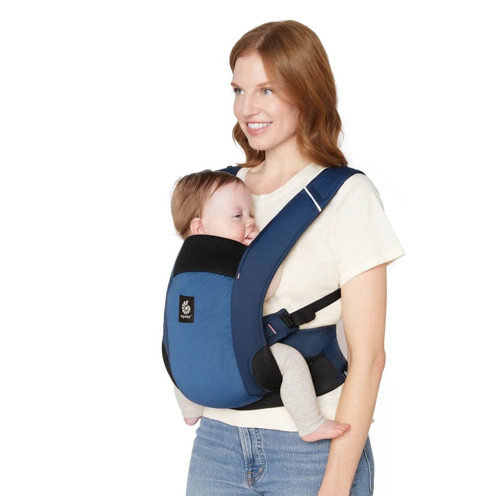 Ergobaby Away Midnight Blue - Confort și Siguranță