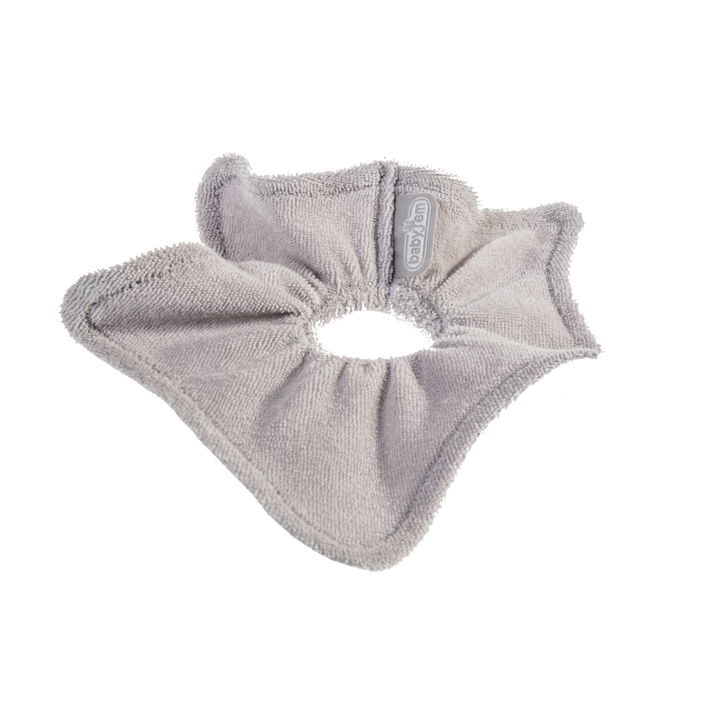 Bavetă sticlă BabyJem Grey, antiperspirantă - imagine 2