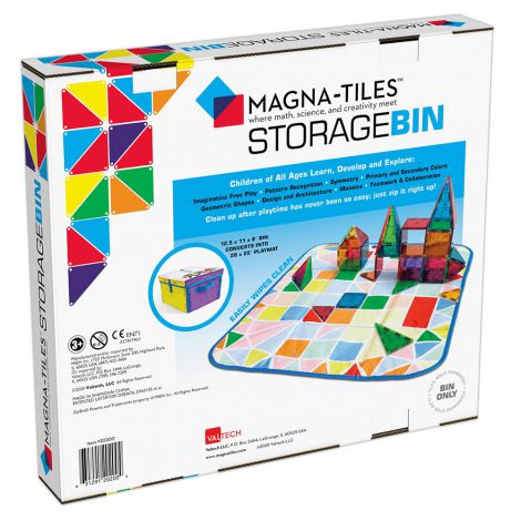 Cutie depozitare Magna-Tiles 2-în-1 Covor joacă - imagine 4
