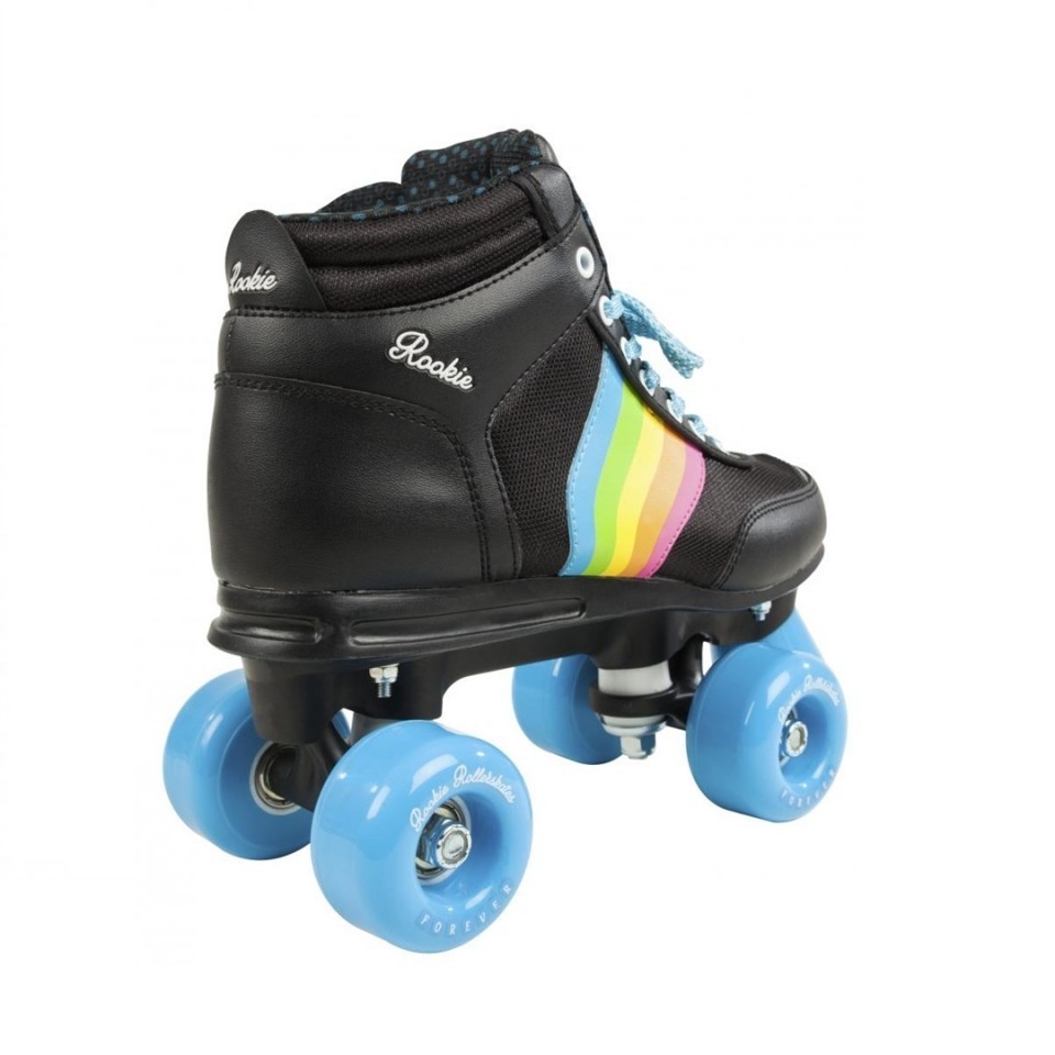 Role Rookie Rainbow V2 Negru Multi, Confort maxim