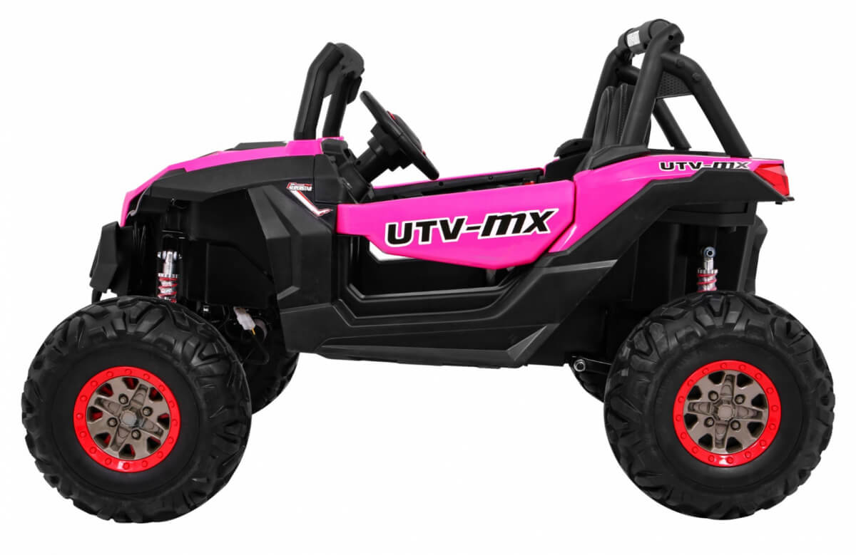 UTV Buggy 4x4 2 Locuri Roz | Masinuta Electrica Copii - imagine 3