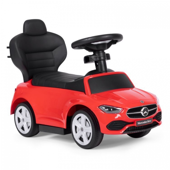 Ecotoys Mercedes C Class - Mașinuță roșie 1-3 ani - imagine 8