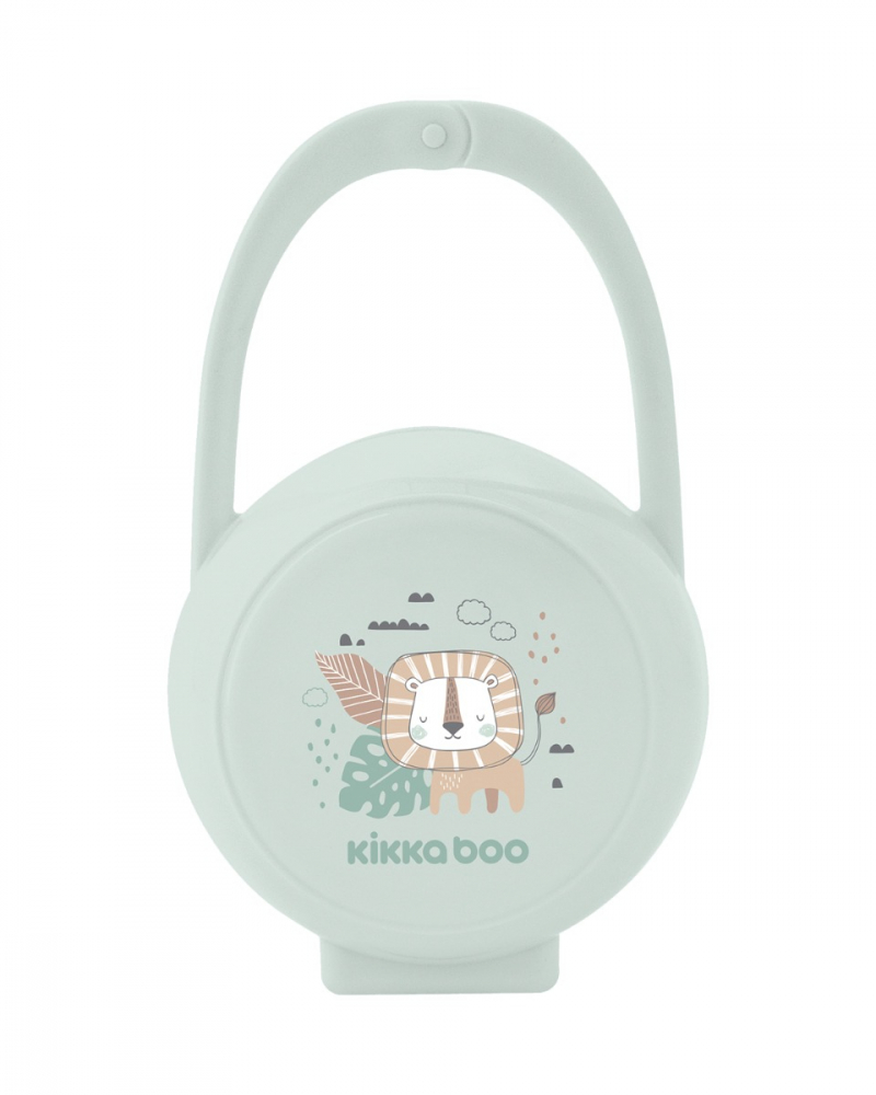 Cutie Suzete KikkaBoo Savanna Mint | Practică și Igienică