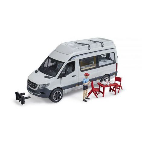 Bruder Mercedes Sprinter Camping Cu Sofer - imagine 5